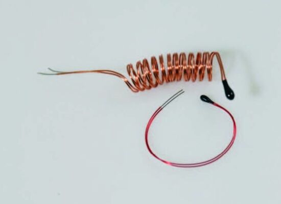Thermistor NTC phủ epoxy với dây chì nhôm cho nhiệt kế kỹ thuật số