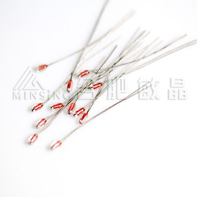 Thermistor NTC được đóng gói bằng kính phóng xạ MF58 100KΩ B3950 Độ nhạy cao cho cảm biến nhiệt độ