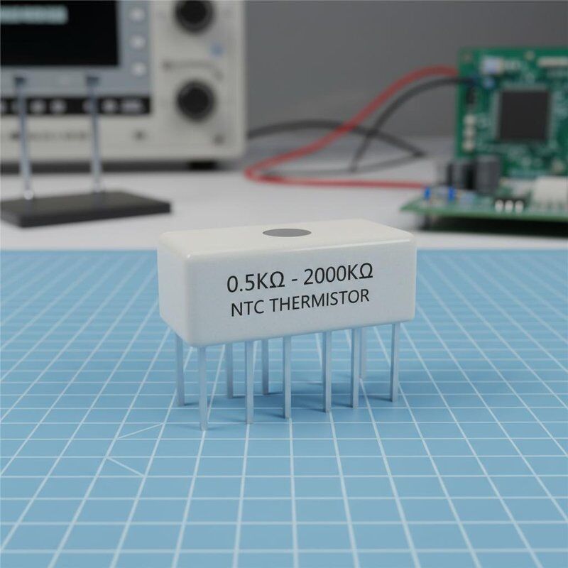 Nhiệt kế NTC điện trở DIP với vật liệu gốm và dải điện trở 0,5KΩ - 2000KΩ để đo nhiệt độ