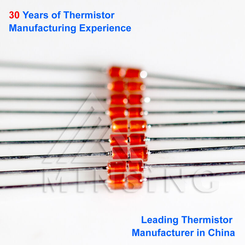 Glass Encapsulated Precision NTC Thermistor. 100K 3950K, -40°C~250°C Giá cả cạnh tranh có sẵn để mua hàng loạt.